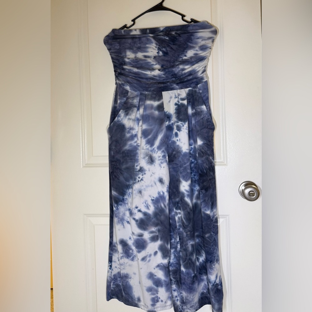 Stylish Tie-Dye Women's Jumpsuit